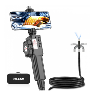 Видеоэндоскоп с управляемым зондом 1 м, 5.5 мм, 360º для подключения к смартфону RALCAM F405A